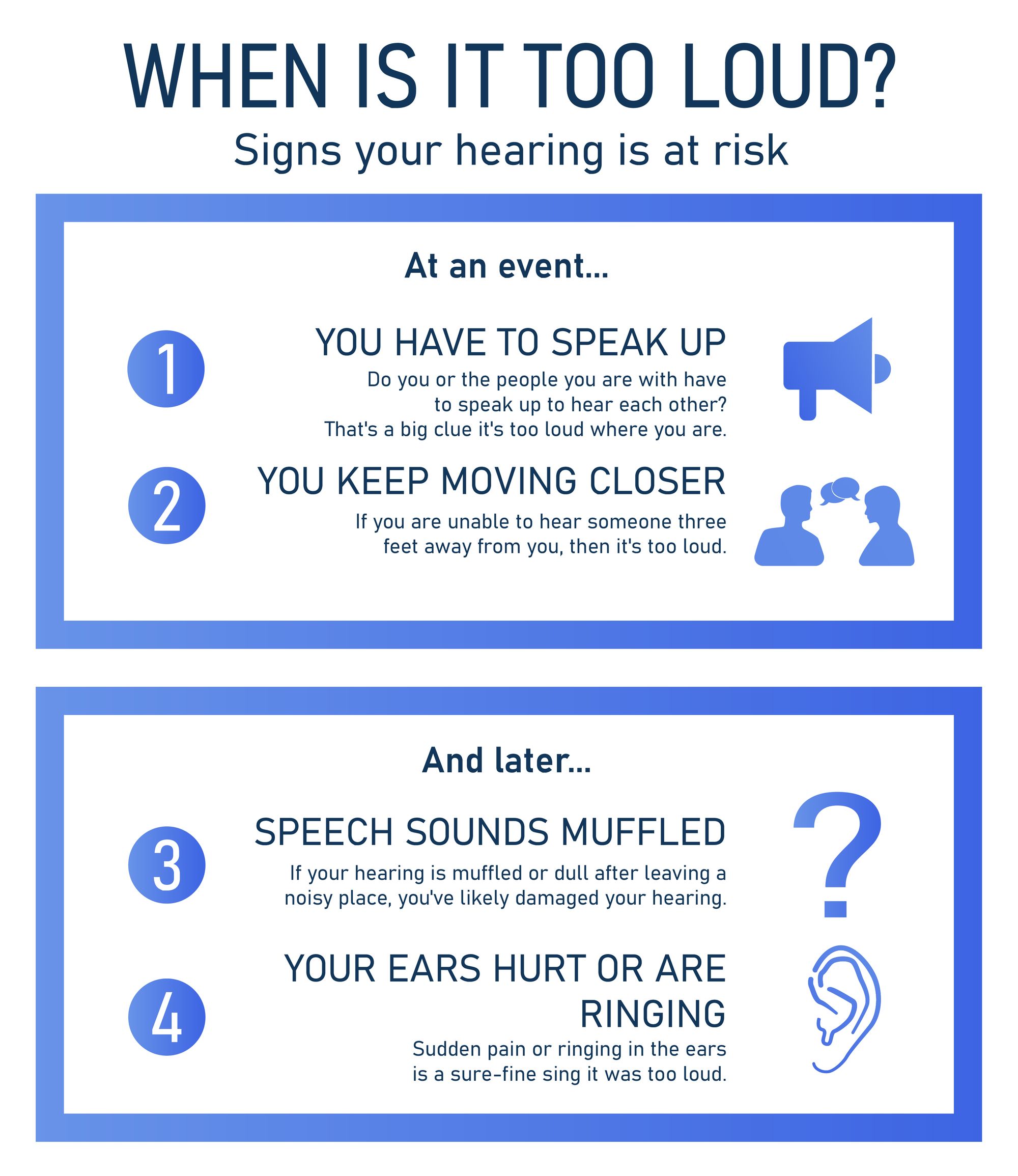 How loud is too loud decibels?